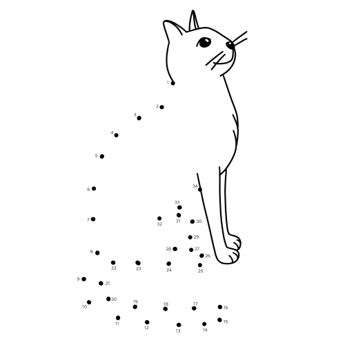 Connect the Dots - Cat